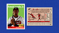 2019 Topps Archives #100 Ronald ACUNA JR [1958 Design]