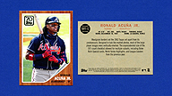 2021 Topps #70YT-12 Ronald ACUNA JR 70th Anniversary [1962 Design]