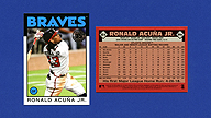 2021 Topps #86B-94 Ronald ACUNA JR 35th Anniversary [1986 Design]