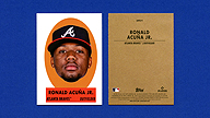 2021 Topps Archives #69PO-9 Ronald ACUNA JR Peel-Offs