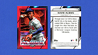 2020 Topps Fire #39 Ozzie ALBIES Red