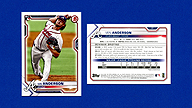 2021 Bowman #27 Ian ANDERSON [RC]