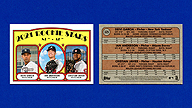 2021 Topps Heritage #325 Deivi GARCIA Ian ANDERSON Cristian JAVIER Rookie Stars