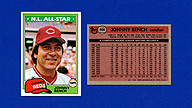 1981 Topps #600 Johnny BENCH {All-Star}