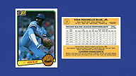 1983 Donruss #34 Vida BLUE