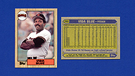 1987 Topps #260 Vida BLUE