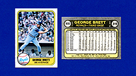 1981 Fleer #655 George BRETT .390 Average