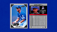 1991 Leaf #335 George BRETT