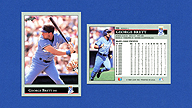 1992 Leaf #255 George BRETT Series 1