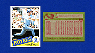 1985 Topps #100 George BRETT