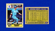 1987 Topps #400 George BRETT