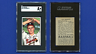 1952 Bowman #244 Lew BURDETTE [SGC A 0 8454430]