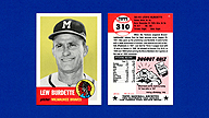 1991 Topps Archives #310 Lew BURDETTE [1953 Design]