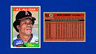 1981 Topps #100 Rod CAREW A.L. All-Star