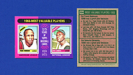 1975 Topps #204 Frank ROBINSON Roberto CLEMENTE 1966 MVPs