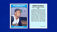 1985 TCMA [#] Roberto CLEMENTE 1966 MVP