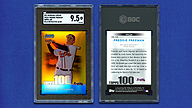 2010 Bowman Chrome #TPC24 Freddie FREEMAN Topps 100 Gold Refractor [44/50] [SGC 9.5 Mint+ 0719950]