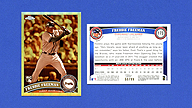 2011 Topps Chrome #173 Freddie FREEMAN [RC] Sepia Refractor [59/99]