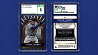 2011 Topps Finest #72 Freddie FREEMAN {RC} {CSG 9 Mint 1002077284}