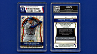 2011 Topps Finest #72 Freddie FREEMAN X Fractor {RC} {Serial 129/299} {HGA 9.5 Gem Mt F0LLVCV2GR}