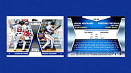 2011 Topps #DD-HF Jason HEYWARD Freddie FREEMAN Series 1 Diamond Duos