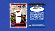 2011 Topps Lineage #146 Freddie FREEMAN Diamond Anniversary Platinum Refractor {RC}