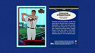 2011 Topps Lineage #146 Freddie FREEMAN Diamond Anniversary Refractor {RC}