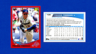 2013 Topps #105 Freddie FREEMAN Red [Target]