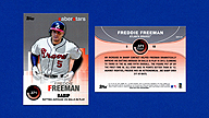 2014 Topps #SST-15 Freddie FREEMAN Series 2 Saber Stars [1:8]