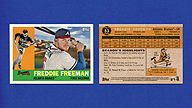 2017 Topps Archives #53 Freddie FREEMAN Gray Back