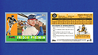 2017 Topps Archives #53 Freddie FREEMAN Light Blue [47/75]