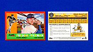 2017 Topps Archives #53 Freddie FREEMAN Soft Red [12/25]