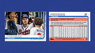 2019 Topps #183 Freddie FREEMAN Series 1 [SP] [VAR]