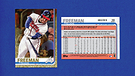 2019 Topps #183 Freddie FREEMAN Series 1 Gold [0052/2019]