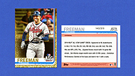 2019 Topps #US279 Freddie Freeman Update Series All-Star Game Gold [1443/2019]