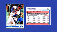 2019 Topps Chrome #87 Freddie FREEMAN Prism Refractor