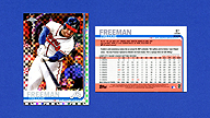 2019 Topps Chrome #87 Freddie FREEMAN X-Fractor