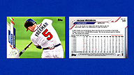 2020 Topps #549 Freddie FREEMAN Series Two [SP] [VAR]