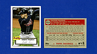 2021 Topps #T52-42 Freddie FREEMAN Redux {1952 Design}