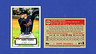 2021 Topps #T52-42 Freddie FREEMAN Redux Chrome {1952 Design}