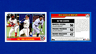 2021 Topps Big League #248 Marcell OZUNA Freddie FREEMAN Manny MACHADO N.L. RBI Leaders