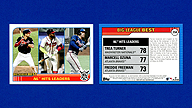 2021 Topps Big League #258 Trea TURNER Marcell OZUNA Freddie FREEMAN N.L. Hits Leaders