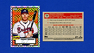 2021 Topps Chrome Platinum Anniversary #173 Freddie FREEMAN X-Fractor