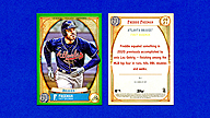 2021 Topps Gypsy Queen #1 Freddie FREEMAN Green