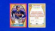 2021 Topps Gypsy Queen #1 Freddie FREEMAN Mauve [39/75]