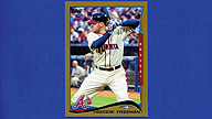 2014 Topps #579 Freddie FREEMAN Gold Parallel [0230/2014]