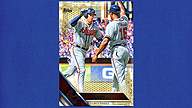 2016 Topps #241 Freddie FREEMAN Series One Gold Parallel [1878/2016]