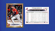 2022 Topps #236 Freddie FREEMAN Series One Gold Parallel [1672/2022]