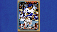 2024 Topps #102 Freddie FREEMAN Series One Gold Parallel [1289/2024]