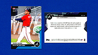 2020 Topps Now #OS-34 Freddie FREEMAN N.L. MVP Award Winner Blue [41/49]